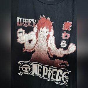 Ripple Junction Black and Red One Piece Tee